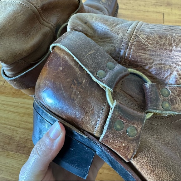 Frye Brown Heeled Boots - Picture 6 of 6